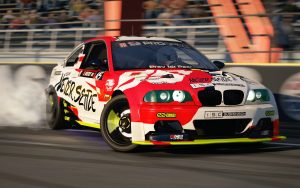 Dima Brutskiy's BMW E46 for Formula Drift prospec 2025 Custom GT Radial tires (need warm up)