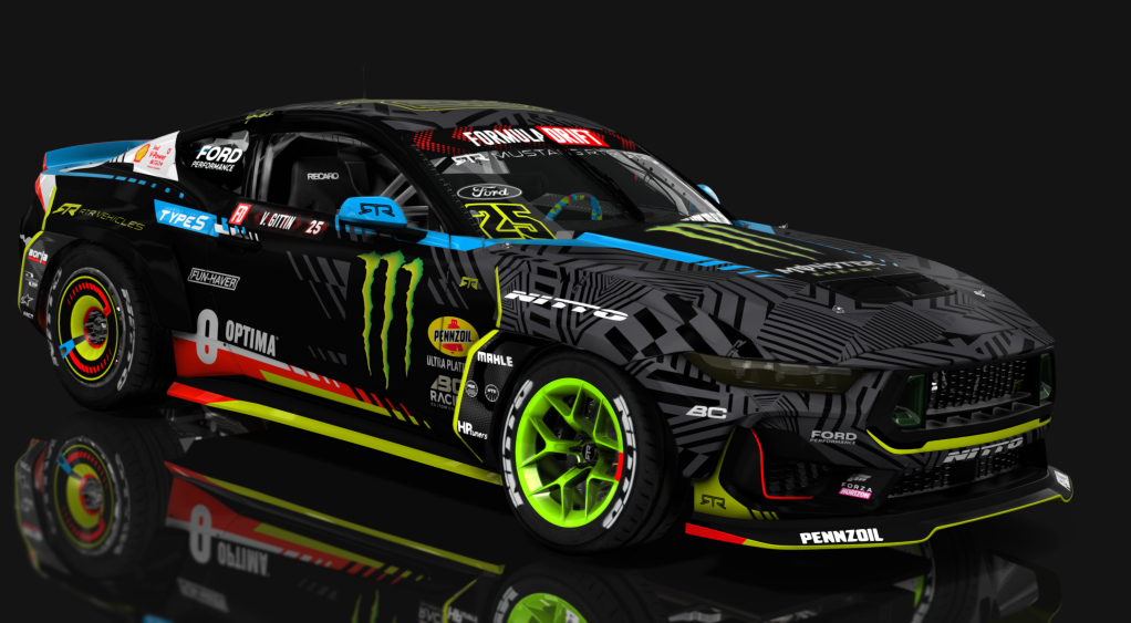 Vaughn Gittin Jr Mustang 2025